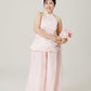 Vân - Wisp Crystal Pink Scalloped Yem Inspired Top Only, No Pants