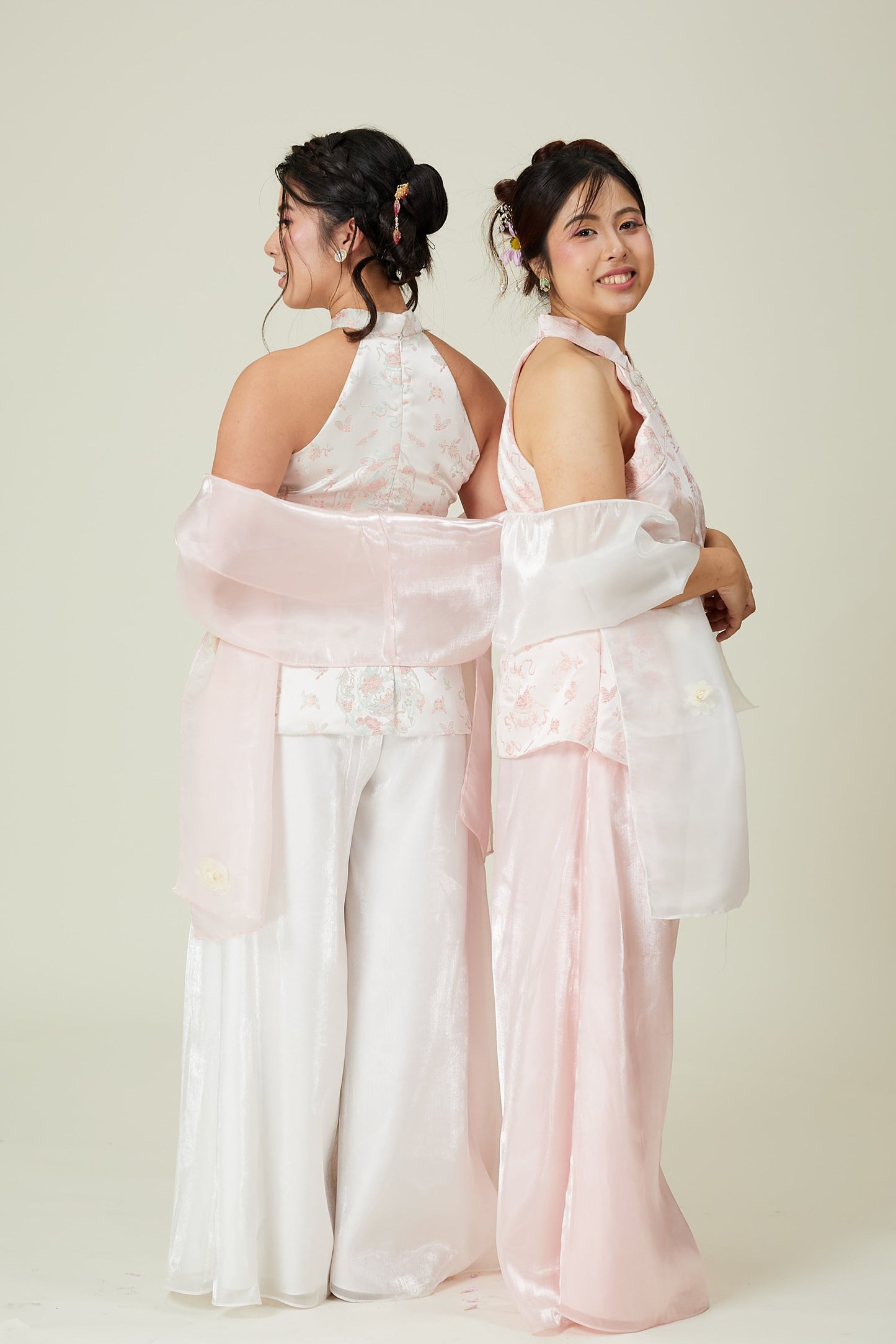 Vân - Water Lily Chiffon Scarf