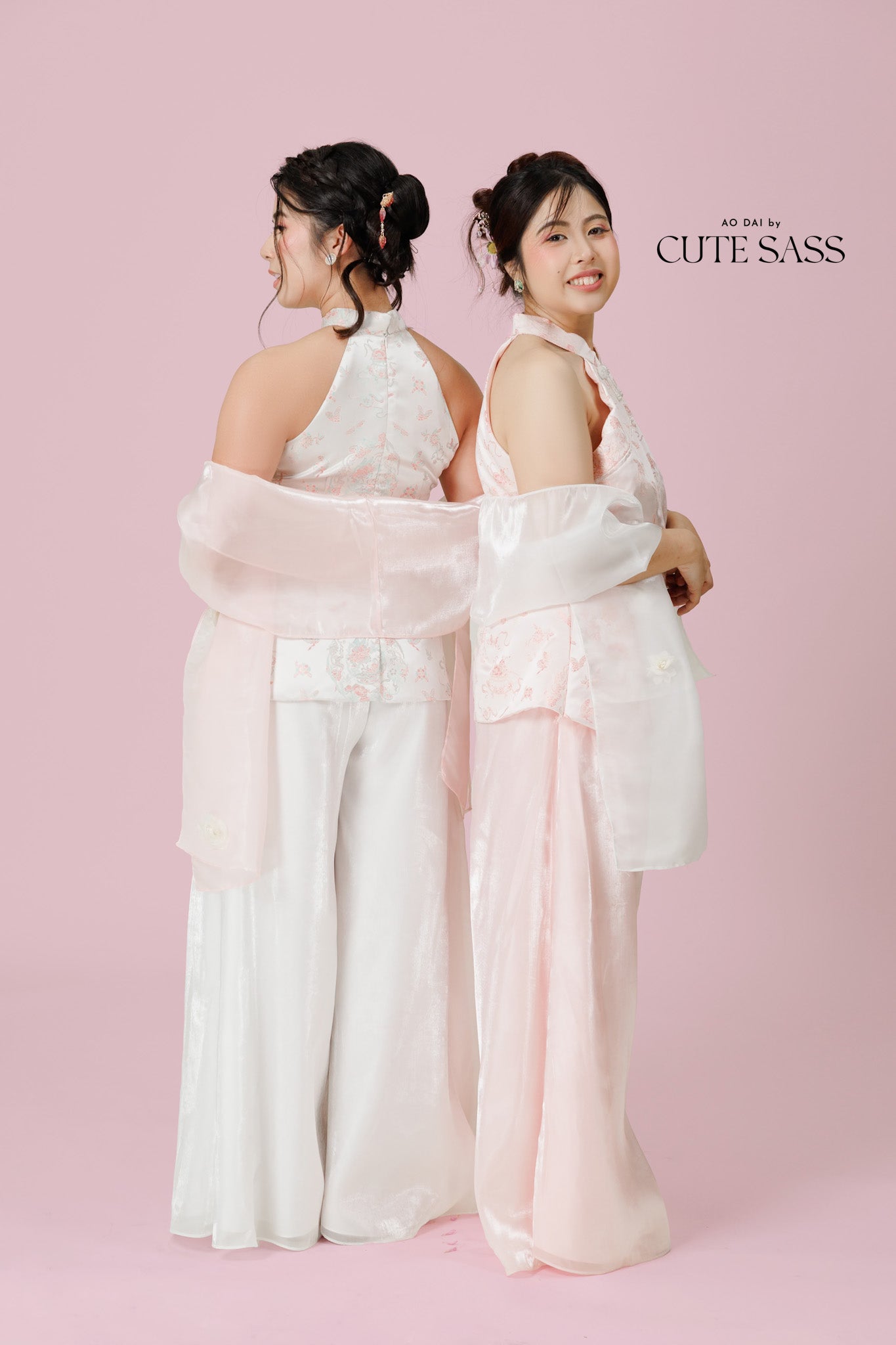 Vân - Water Lily Chiffon Scarf