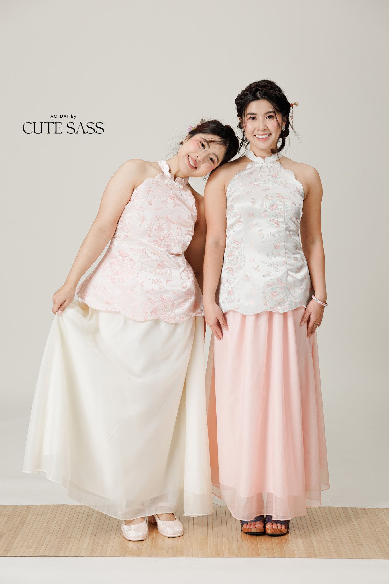 Vân - Chiffon Flow Skirt with Pockets