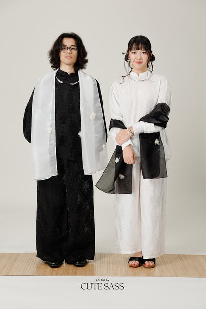 Vân - Water Lily Chiffon Scarf