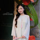 Mom and Daughter Sage Green Front-Slit with Tassel Ao Dai Set 6D