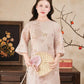 Gia Nghi - Family Pink Peony Matching Ao Dai Set