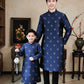 Gia Nghi - Family Blue Mountain Matching Ao Dai Set
