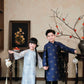 Gia Nghi - Family Blue Mountain Matching Ao Dai Set