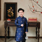 Gia Nghi - Family Blue Mountain Matching Ao Dai Set