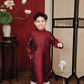 Gia Nghi - Family Red Lace Matching Ao Dai Set