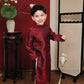 Gia Nghi - Family Red Lace Matching Ao Dai Set