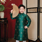 Gia Nghi - Family Green Butterfly Matching Ao Dai Set