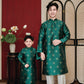 Gia Nghi - Family Green Butterfly Matching Ao Dai Set