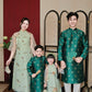 Gia Nghi - Family Green Butterfly Matching Ao Dai Set