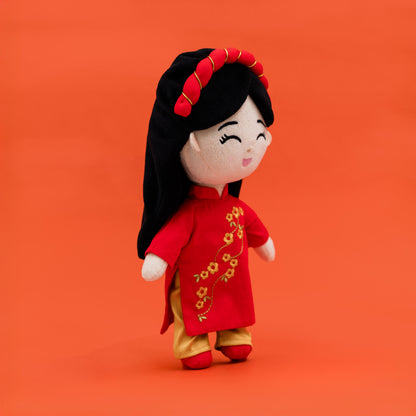Joeydolls Vietnamese Mini 'Hoa' Cultural Doll