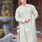 Men and Boy Cream Gam Square Ao Dai Top 58D