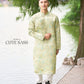 Men and Boy Light Green Mountain Matching Ao Dai 19D