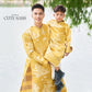 Men and Boy Yellow Mountain Matching Ao Dai 61A
