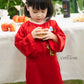 Gia Hòa - Family Red Ribbon Phoenix Ao Dai Set