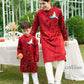 Gia Hòa - Family Red Ribbon Phoenix Ao Dai Set