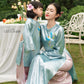 Gia Hòa - Family Blue Ribbon Phoenix Ao Dai Set