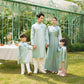 Gia Hòa - Family Blue Ribbon Phoenix Ao Dai Set