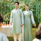 Gia Hòa - Family Blue Ribbon Phoenix Ao Dai Set