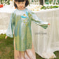 Gia Hòa - Family Blue Ribbon Phoenix Ao Dai Set