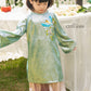 Gia Hòa - Family Blue Ribbon Phoenix Ao Dai Set