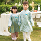 Gia Hòa - Family Blue Ribbon Phoenix Ao Dai Set
