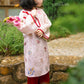 Gia Hòa - Family Pink/Red Bamboo Printed Ao Dai Set