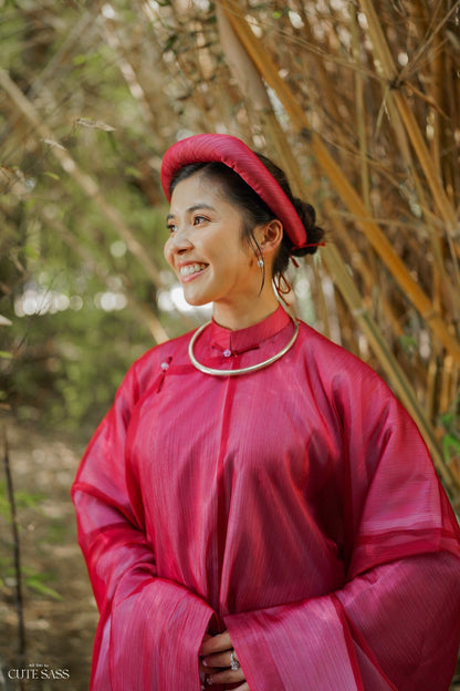 Kiềng cổ - Metal Round Necklace AoDaibyCuteSass