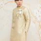 Family GOLD Gam Ao Dai Set (3/4 Sleeves)| Pre-made Traditional Vietnamese Ao Dai | Lunar New Year | Ao Dai for Girl, Mom, Dad, Boy | 11-14D