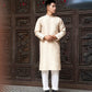 Men Beige 3D Gam Ao Dai Set| Pre-made Traditional Vietnamese Ao Dai| Lunar New Year | Ao Dai for Dad, Boy | Ao Dai Tet|