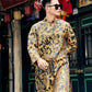 Black/Gold Gam Ao Dai Top | Pre-made Traditional Vietnamese Ao Dai| Lunar New Year | Ao Dai for Dad, Boy|Ao Dai Tet|