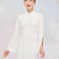 Tinh Kỳ - Jeweled Slit Ao Dai Set M3|Pre-made Traditional Vietnamese Ao Dai|Ao Dai with Pants|Graduaion | Bridal |Ao Dai Truyen Thong|