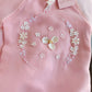 Mom and Daughter Pink Wrealth Sparkles Ao Dai Set| Pre-made Traditional Vietnamese Ao Dai | Lunar New Year | Ao Dai for Girl, Mom|FL