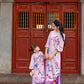 Mom and Daughter Purple Vibrant Matching Ao Dai Set| Pre-made Traditional Vietnamese Ao Dai | Lunar New Year | Ao Dai for Girl, Mom|