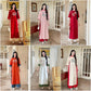 Linen Embroidery Ao Dai Set (6 Colors)