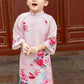 Mom and Daughter Pink Vibrant Matching Ao Dai Set| Pre-made Traditional Vietnamese Ao Dai | Lunar New Year | Ao Dai for Girl, Mom|