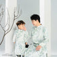 Men and Boy White Tu Minh Ao Dai Set 17C| Pre-made Vietnamese Ao Dai| Lunar New Year | Ao Dai for Girl, Mom, Dad, Boy | Ao Dai Tet|17C