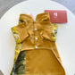 Pet Yellow Gam Tassel Ao Dai 14-15B