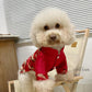 Pet Red Gam Tassel Ao Dai 14-15B| Pet Ao Dai Costume | Vietnamese Pet Outfit | Cute Dog and Cat Ao Dai | Lunar New Year Pet Clothes |