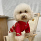 Pet Red Gam Tassel Ao Dai 14-15B
