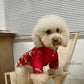 Pet Red Gam Tassel Ao Dai 14-15B