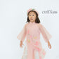 Thuong Girl Ao Dai Set with Headband | Ao Dai by Cute Sass x Joey Doll x Mommy and Me Vietnamese | Traditional Vietnamese Dress for Girl