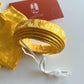 Pet Yellow Gam Traditional Ao Dai with Khan Dong (Headband) 3B