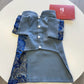 Pet Blue Gam Tassel Ao Dai 14-15B