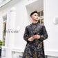 Men Black Tu Minh Ao Dai Top 29,38A| Pre-made Vietnamese Ao Dai| Lunar New Year | Ao Dai for Girl, Mom, Dad, Boy | Ao Dai Tet|