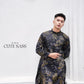 Men Black Tu Minh Ao Dai Top 29,38A| Pre-made Vietnamese Ao Dai| Lunar New Year | Ao Dai for Girl, Mom, Dad, Boy | Ao Dai Tet|