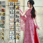 Yen - Rose Glimpse Yem-Inspired Ao Dai Top Only, No Pants, No Scarf| Pre-made Modernized Vietnamese Ao Dai| Lunar New Year AoDaibyCuteSass