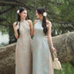 Yen - Pink Heirloom Yem-Inspired Ao Dai Top Only, No Pants| Pre-made Modernized Vietnamese Ao Dai| Lunar New Year AoDaibyCuteSass