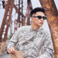 Men Gray Bamboo Patterns Ao Dai Top 38C | Pre-made Traditional Vietnamese Ao Dai| Lunar New Year | Ao Dai for Dad, Boy |Ao Dai Tet| AoDaibyCuteSass